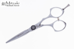 MITZAKI-Timoshi500,Haarschneideschere in 5.0 Zoll für Haarartisten die nur das beste aktzeptieren, 440C Japanstahl, DGT polish veredelt, inclusive Zubehör